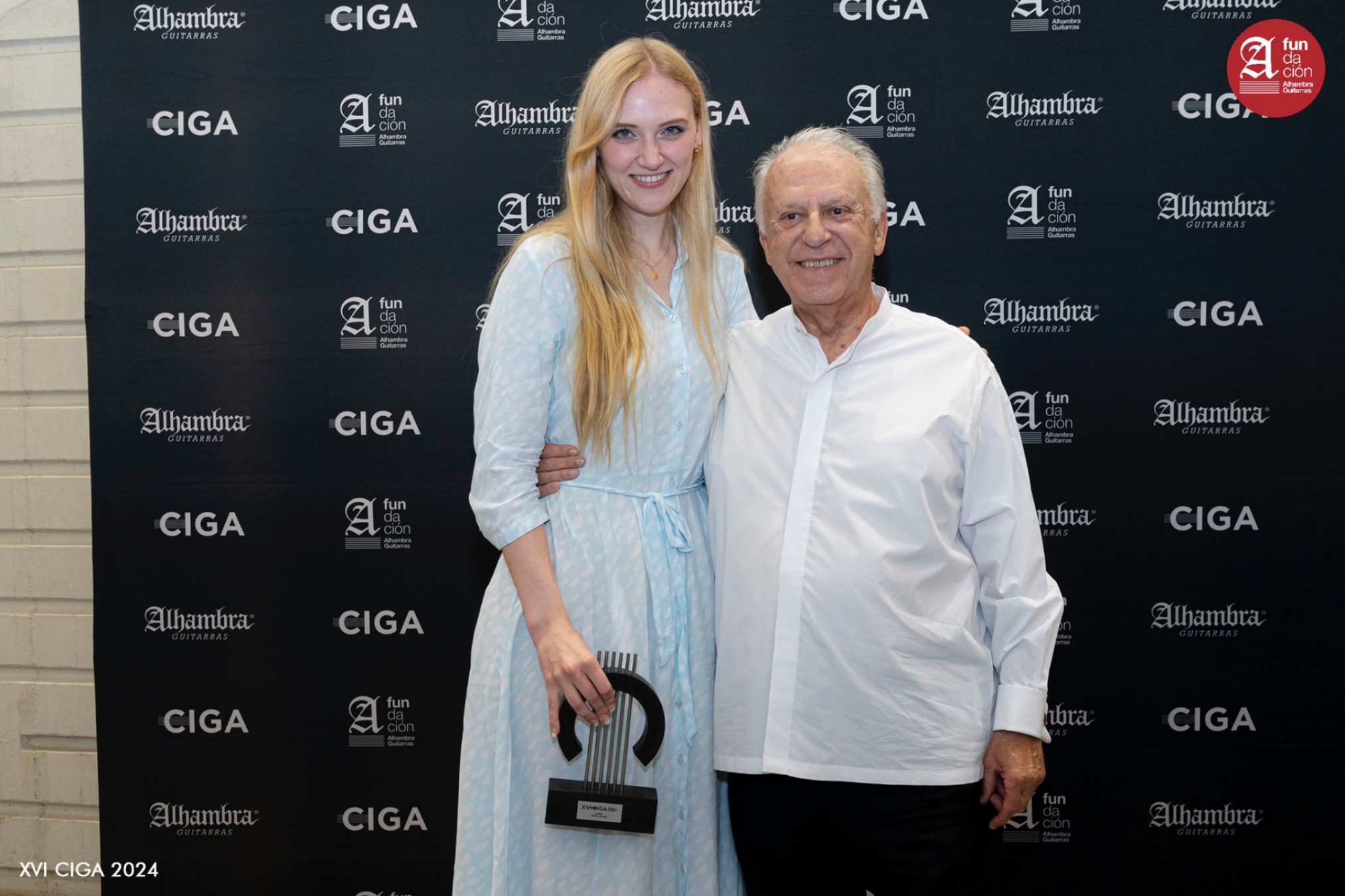 Julia Trintschuk y Pepe Romero