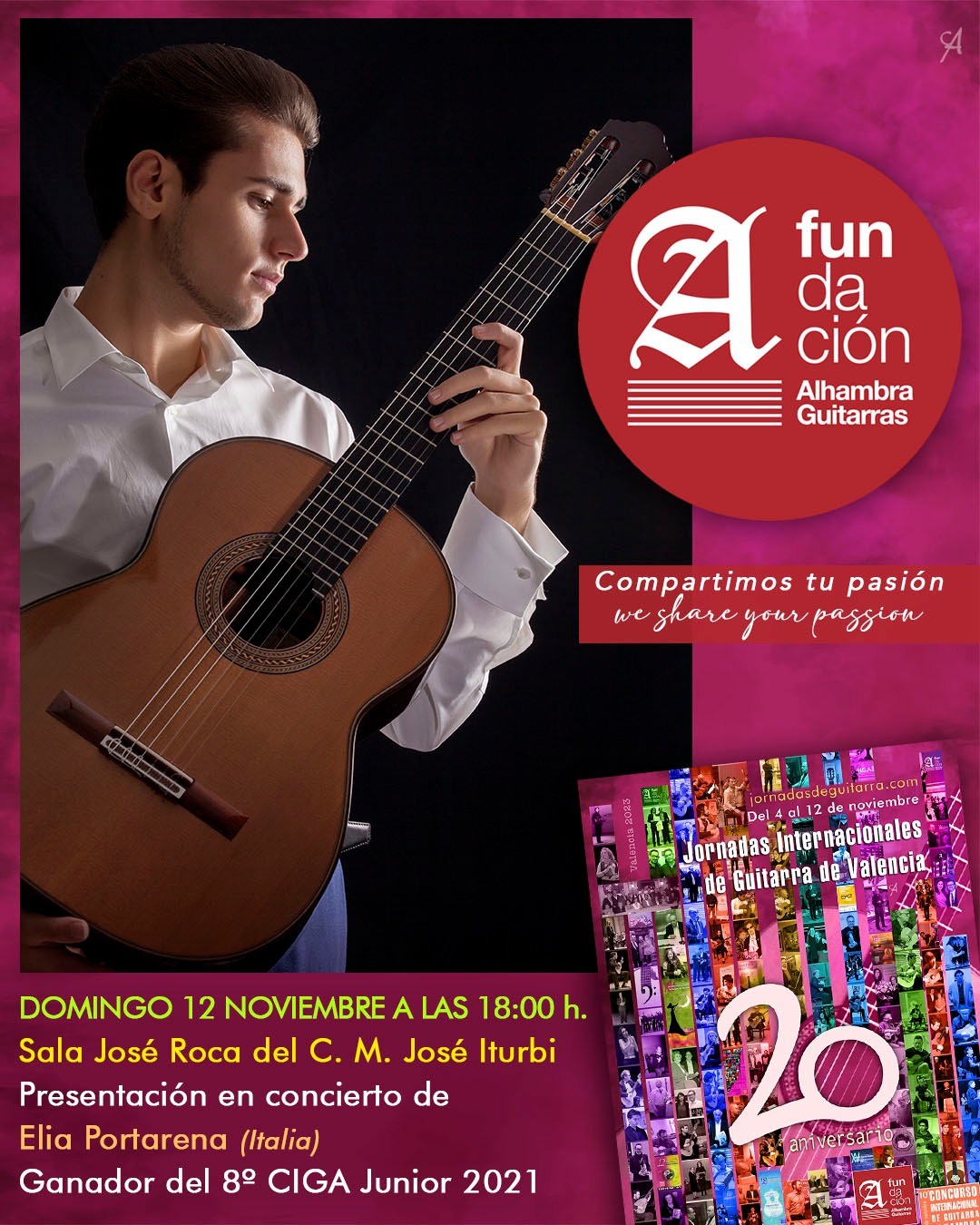 Concierto de Elia Portarena (Italia)
