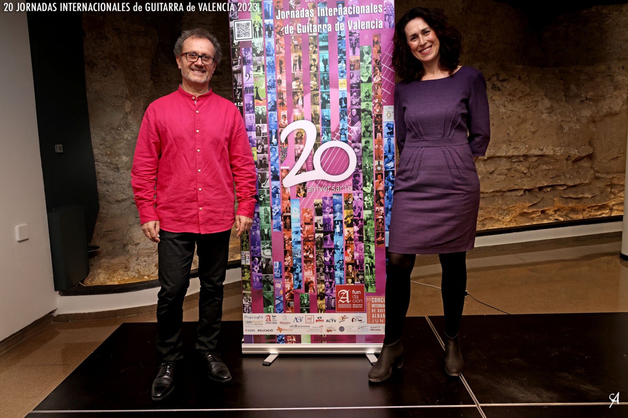 Ruiz del Puerto y Cristina Sánchez Rivas, Directores de las Jornadas