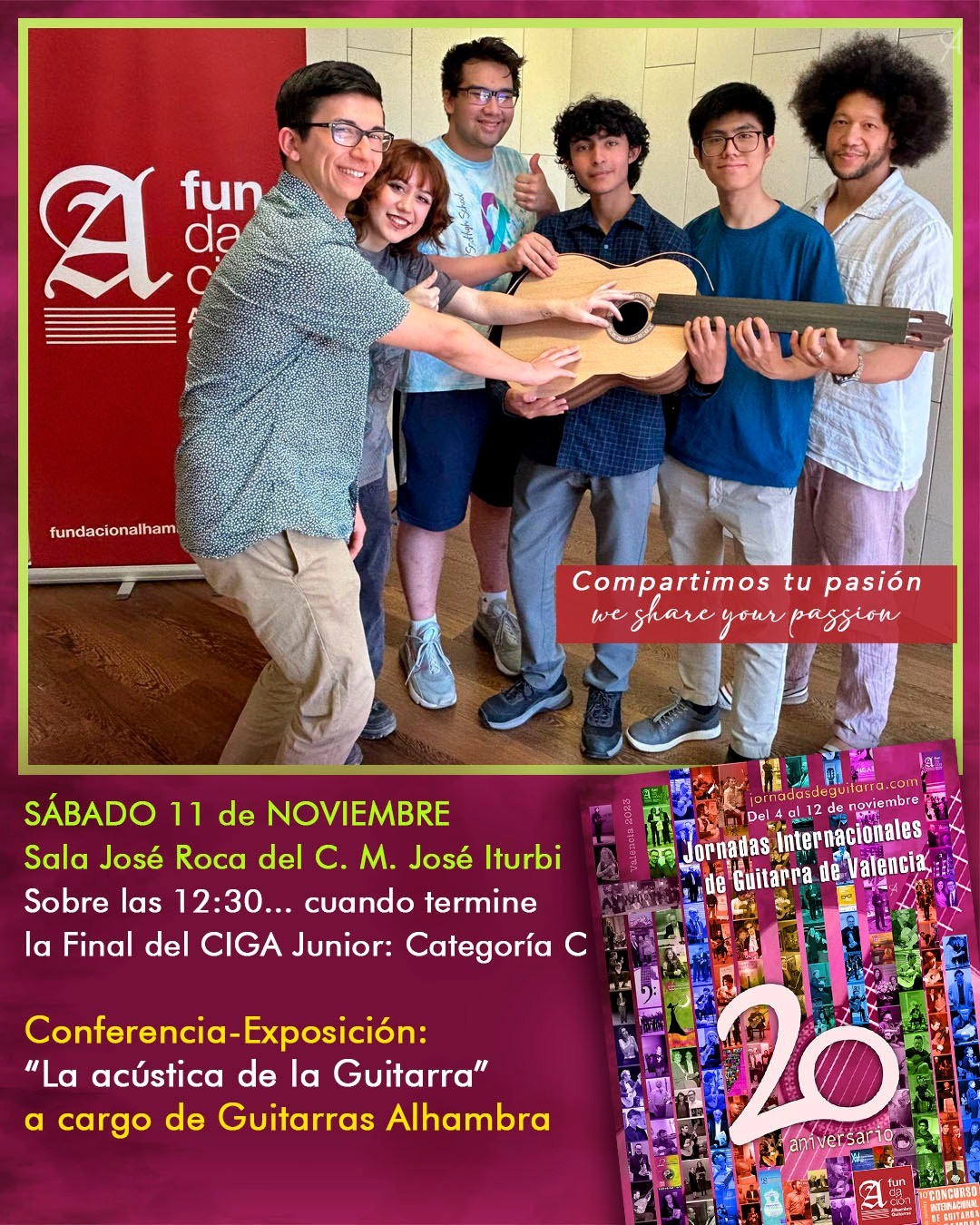 Conferencia La acústica de la guitarra