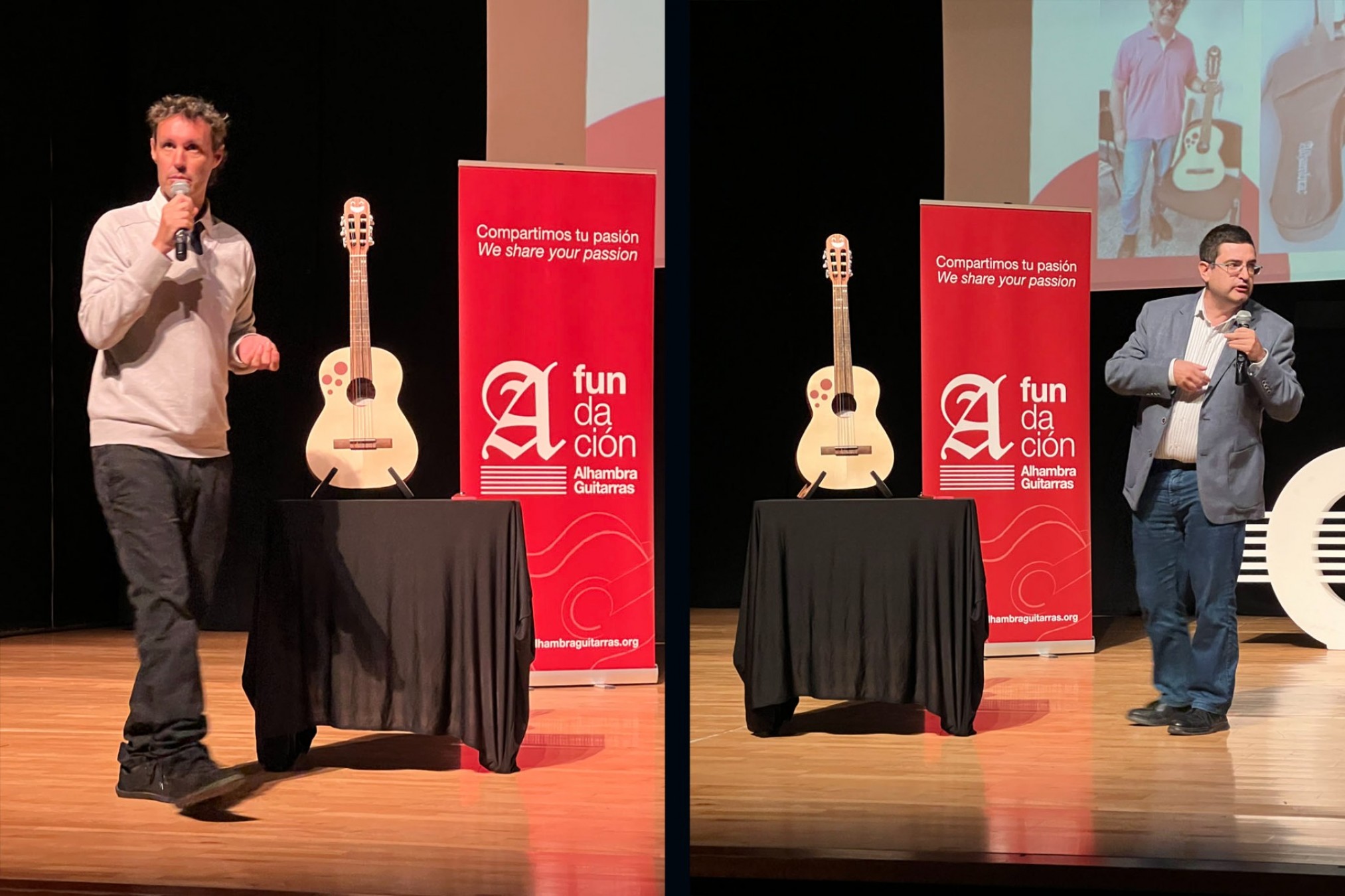 Presentación de la guitarra Pepita