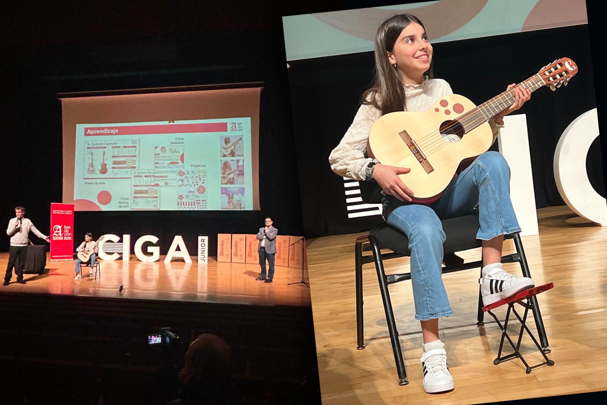 Presentación de la guitarra Pepita