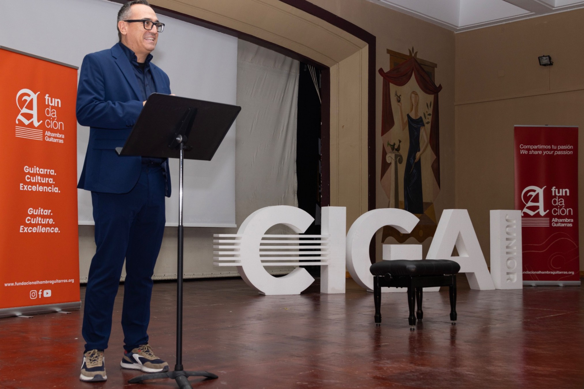 D. Josep Valero, Director Ejecutivo de la Fundación Alhambra Guitarras.