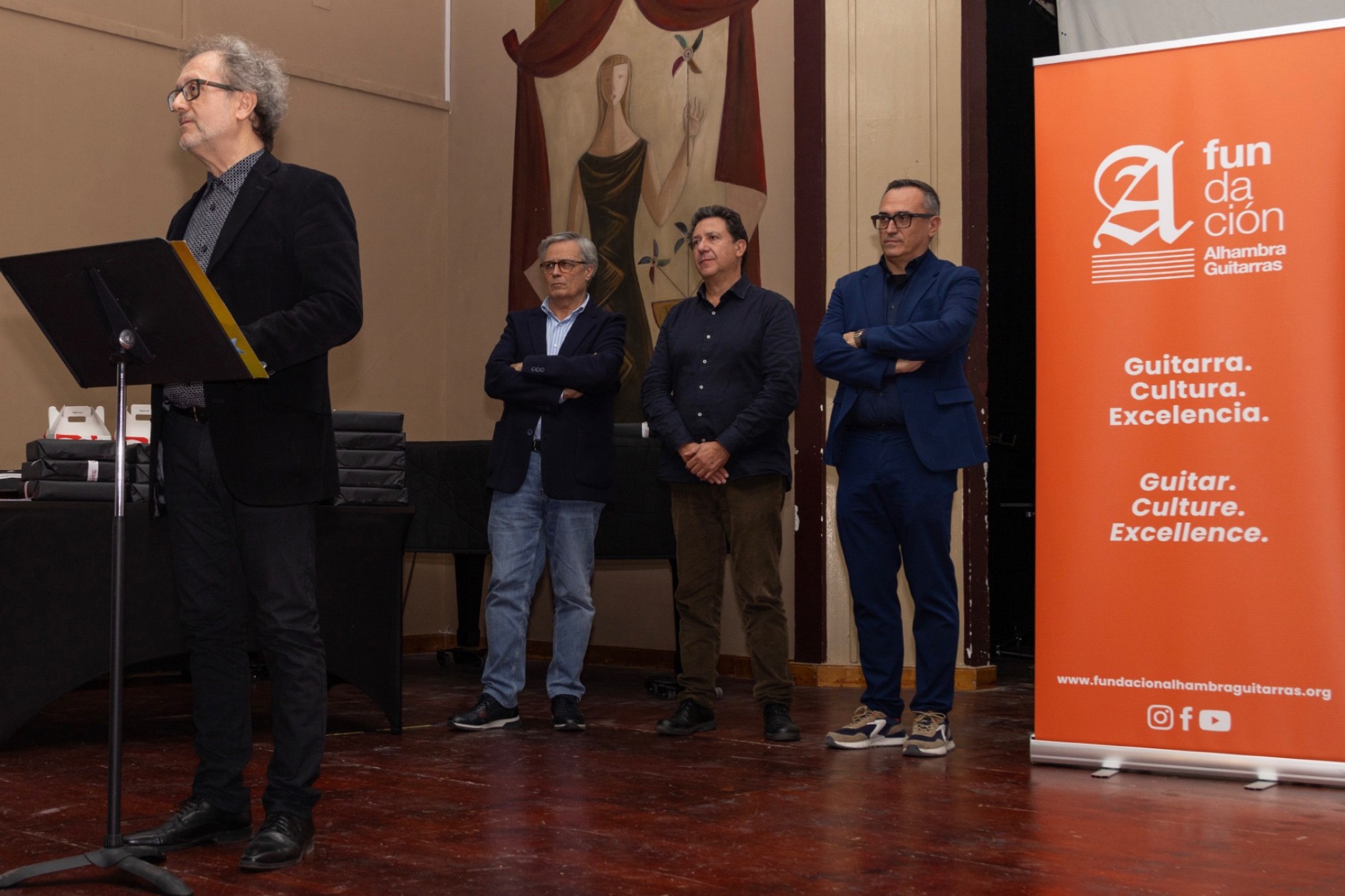D. José Luis Ruiz del Puerto, Director Artístico de la Fundación Alhambra Guitarras.
