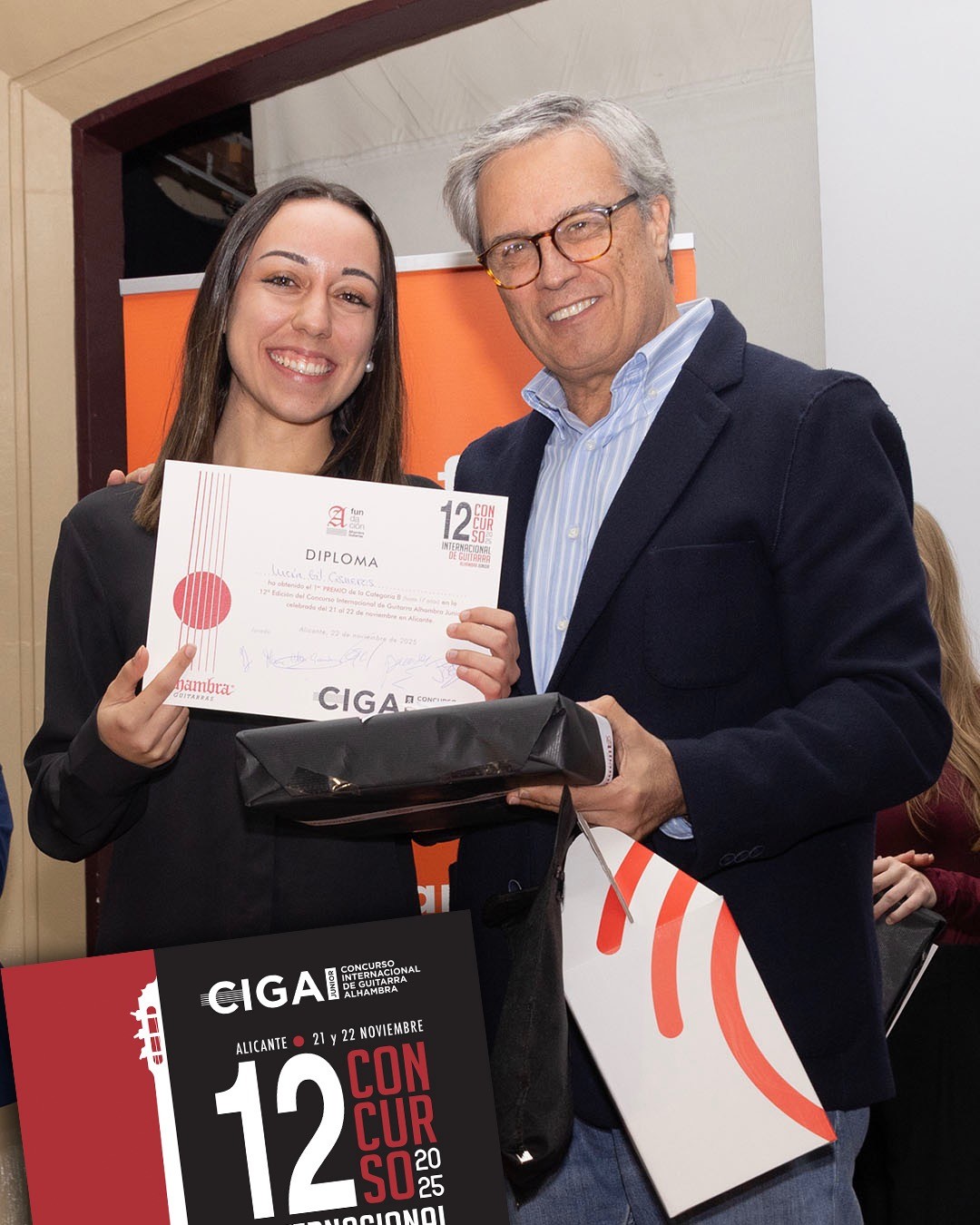 Categoría B: 1º: Lucía Gil Cisneros, (España)