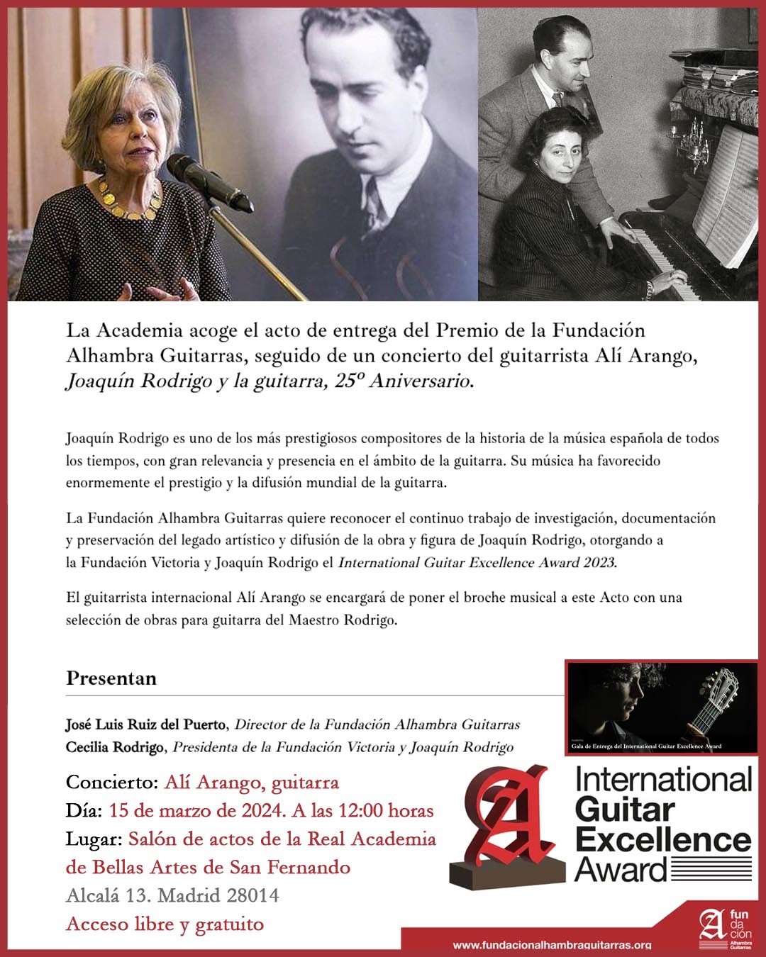 Fundación Alhambra Guitarras
